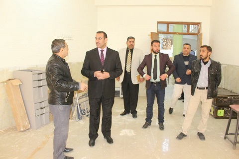 Blessed visit of the President of the University